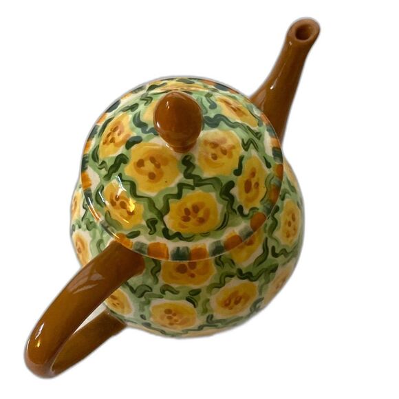 Vintage 90s Waterfield Studio Teapot Mug Set Tea Coffee Handmade Pottery Cottage - Picture 4 of 9